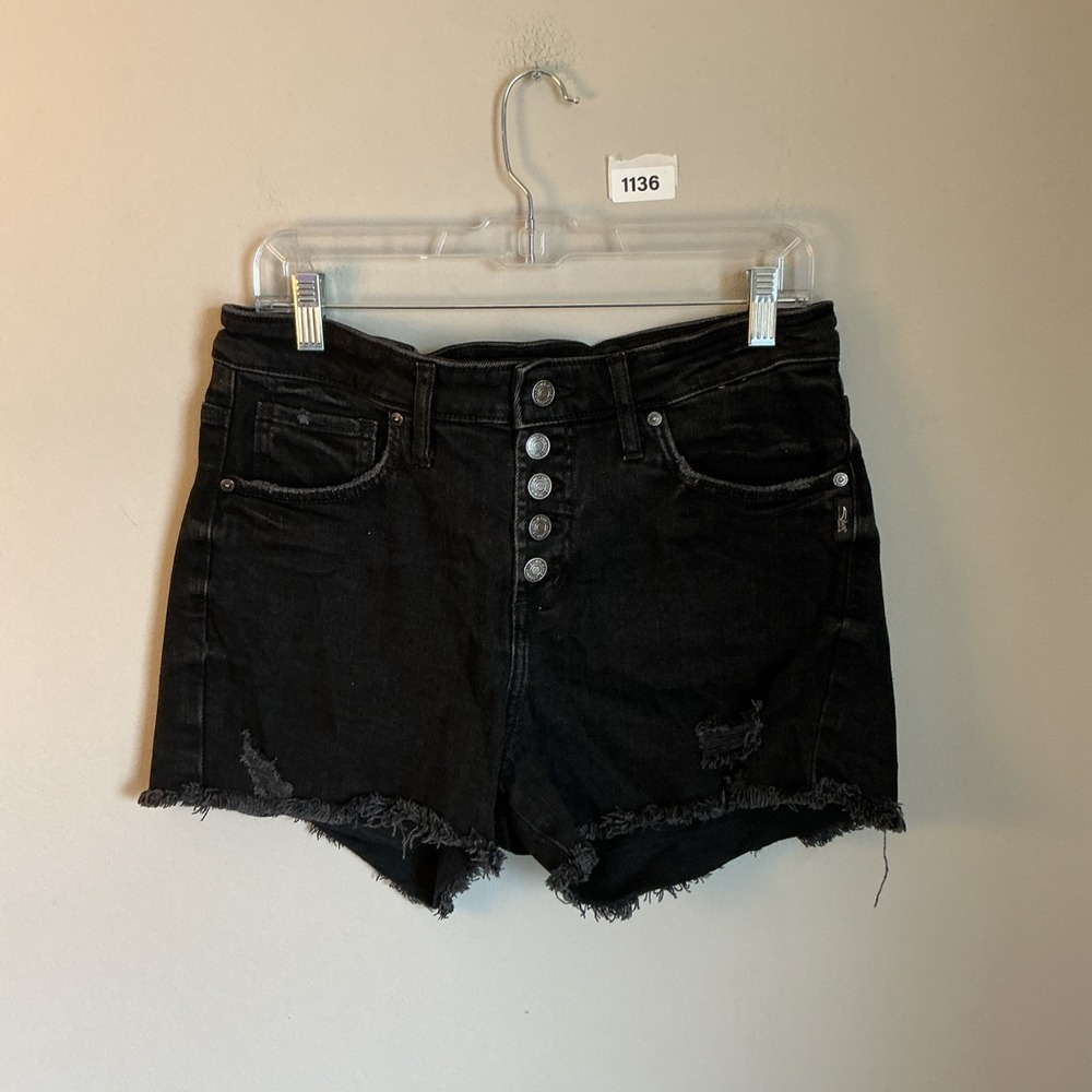 silver jeans co women short black w30 L 3.5